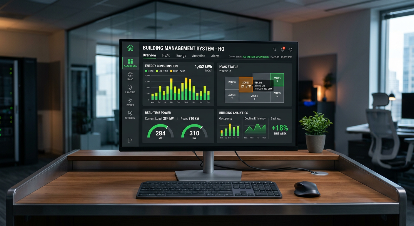 Smart Building Dashboard - BMS
